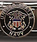 US Navy Crest - enamel 9mm Italian charm - Click Image to Close